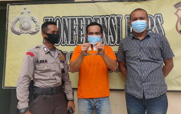 Warga Asam Kumbang Diamankan Karena Ketahuan Jualan Sabu