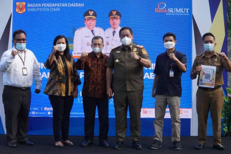 Launching Smart ETP: Bupati Dairi Apresiasi Produk & Layanan Basis IT Bank Sumut