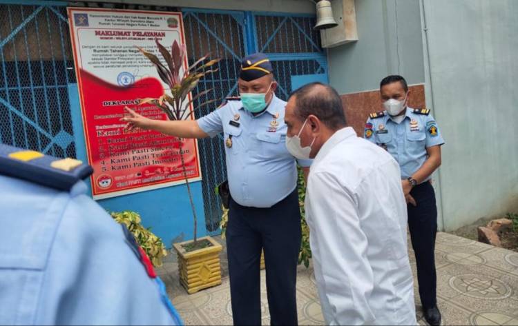 Edy Terkejut Masuk ke Rutan Kelas 1A Medan