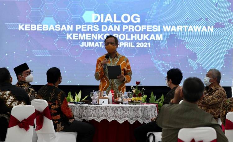 Menko Polhukam : Pers Adalah Pilar yang Paling Sehat
