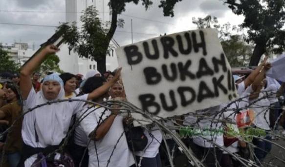 Buruh Kecam BBM Naik: Negera Kita Tidak Punya Hati!