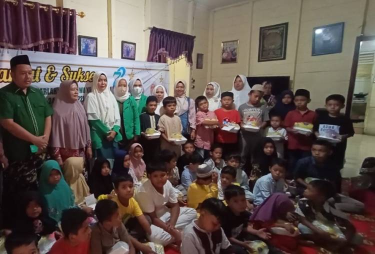 Fatayat NU Padangsidimpuan Safari Ramadhan Bersama Anak Yatim 