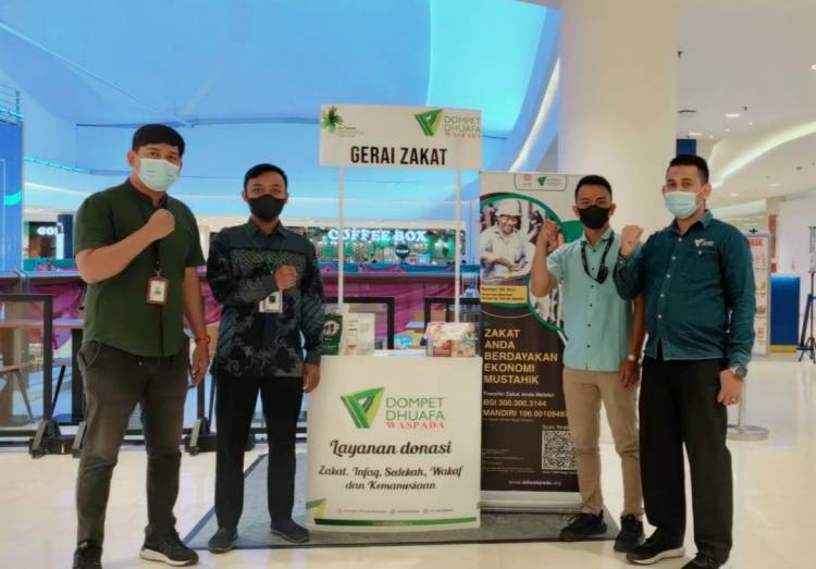 Ajak Masyarakat Berzakat, DDW Buka Gerai di Sun Plaza
