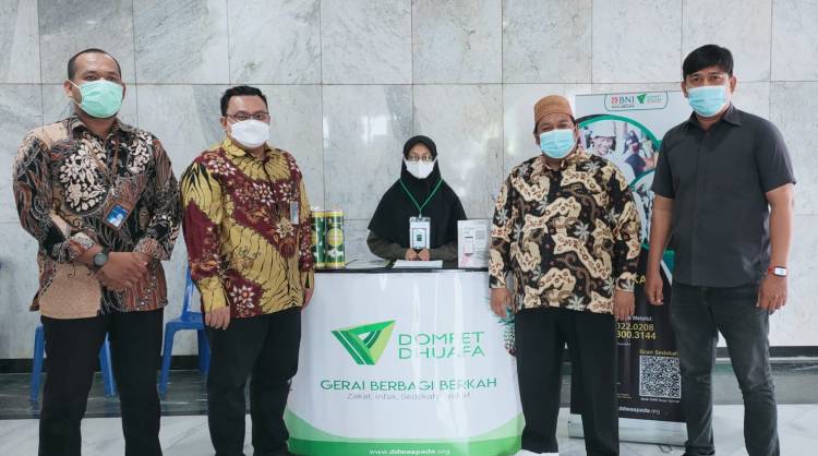 Gerai Zakat DDW Hadir di BNI KCU Medan