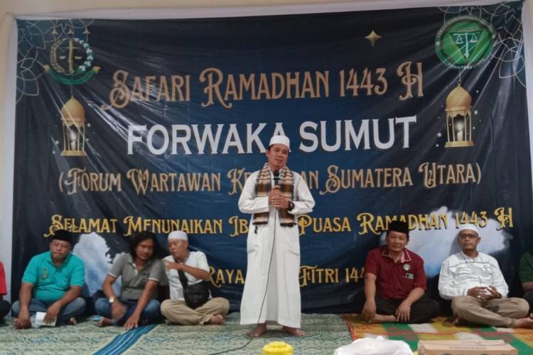 Forwaka dan Kejati Sumut Buka Puasa Bersama di Panti Asuhan Alwashliyah