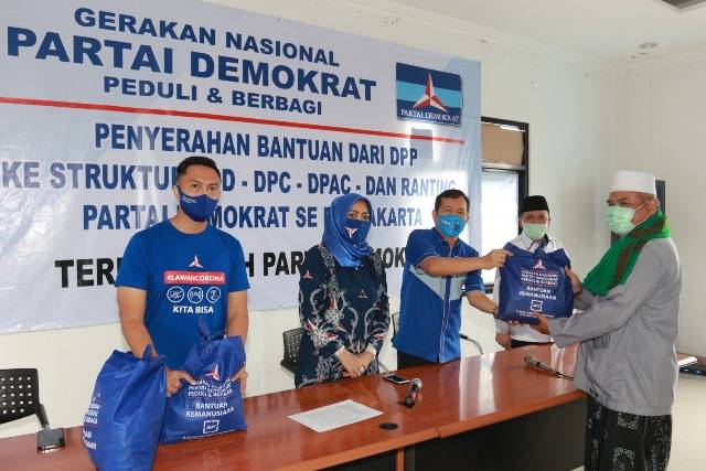 Lanjut Bagi Sembako, Partai Demokrat Dapat Dukungan & Doa dari Masyarakat