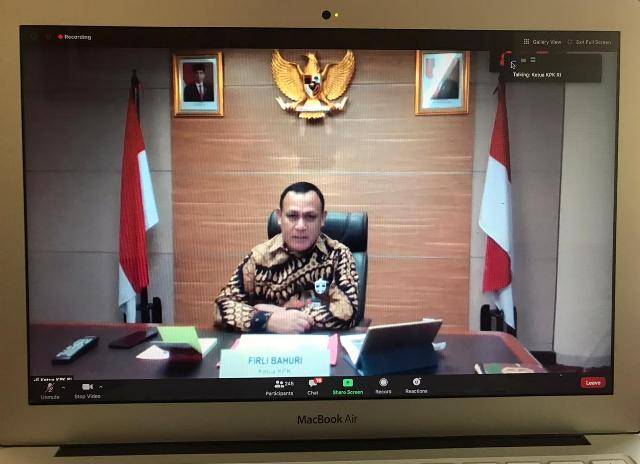 Ketua KPK Ajarkan 241 Serdik Sespinmen Tentang Korupsi