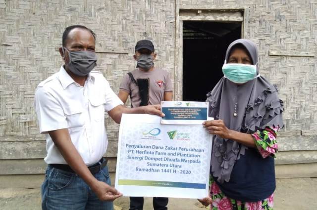 DDW & PT. HFP Salurkan Zakat Untuk 1.070 Mustahik