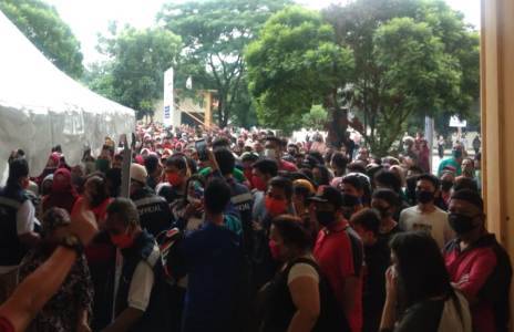 Langgar Protokol Kesehatan, Pasar Murah Pemprovsu Berpotensi Sebarkan Virus Corona