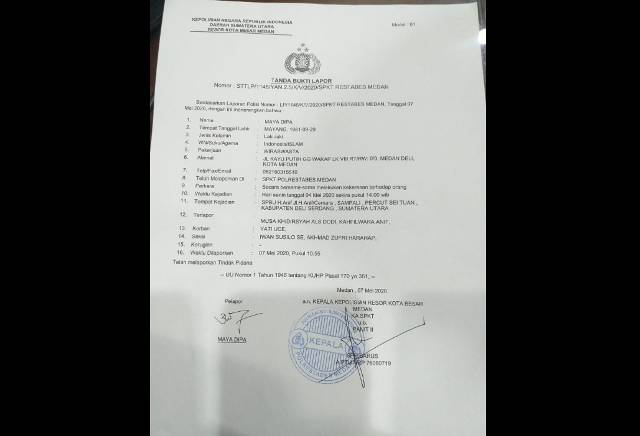 Aniaya Wanita, Adik & Kakak Wakil Gubernur Sumut Dilaporkan ke Polisi