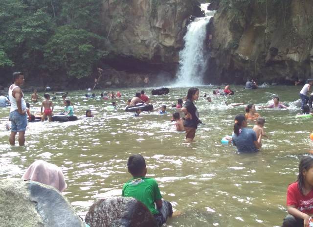 Diguyur Hujan 5 Hari, Wisata Alam Air Terjun Taga Hambing Ditutup