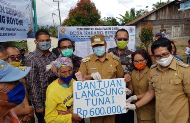 Melalui Bank Sumut, Penyaluran BLT Dana Desa di Kabupaten Dairi Berjalan Lancar