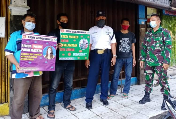 Sertu Priyanto: Terapkan PPKM dan Disiplin Prokes Untuk Cegah Penyebaran Covid-19