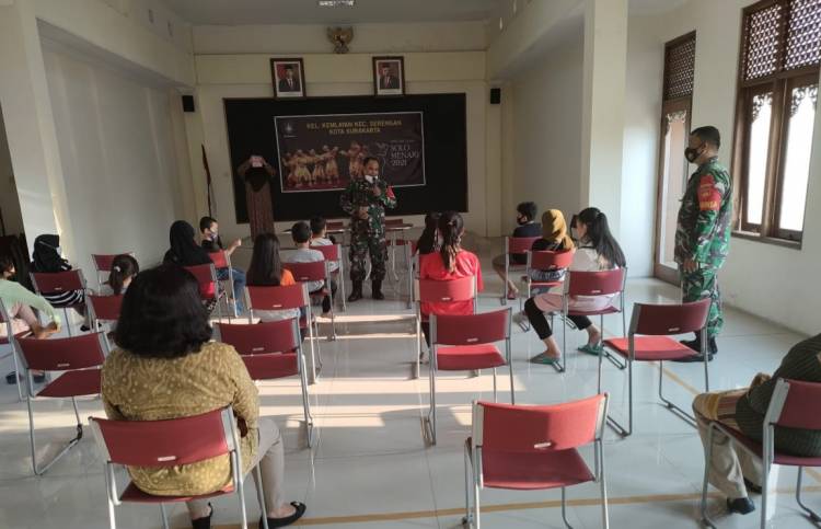 Babinsa Imbau Forum Anak Bermedsos Dengan Baik dan Benar