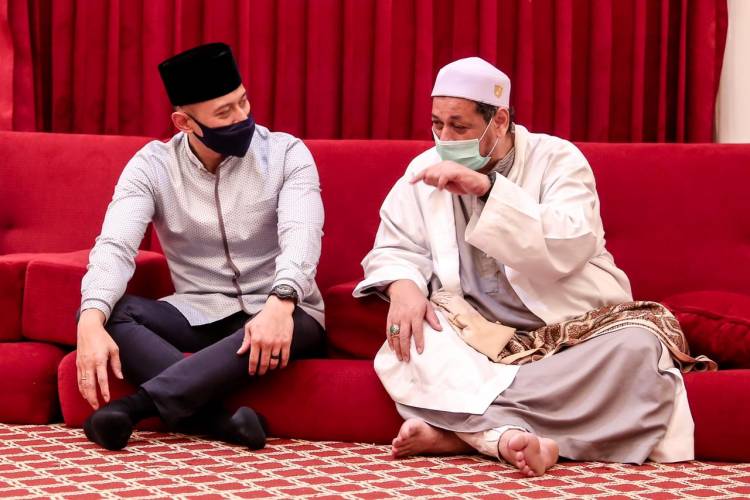 Temu Habib Ali di Kwitang, AHY: Silaturahim ini selalu Kami Rindukan