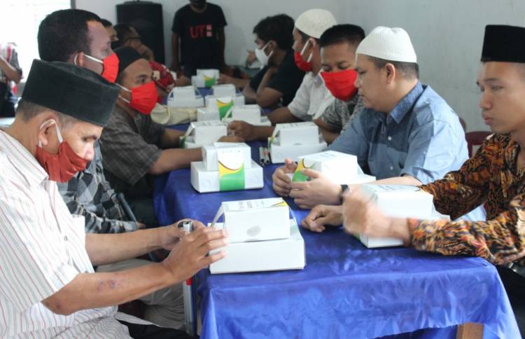 DDW dan Bank Sempoerna Gelar Aksi 'Traktir Makan Saudaramu' di Pertuni Sumut