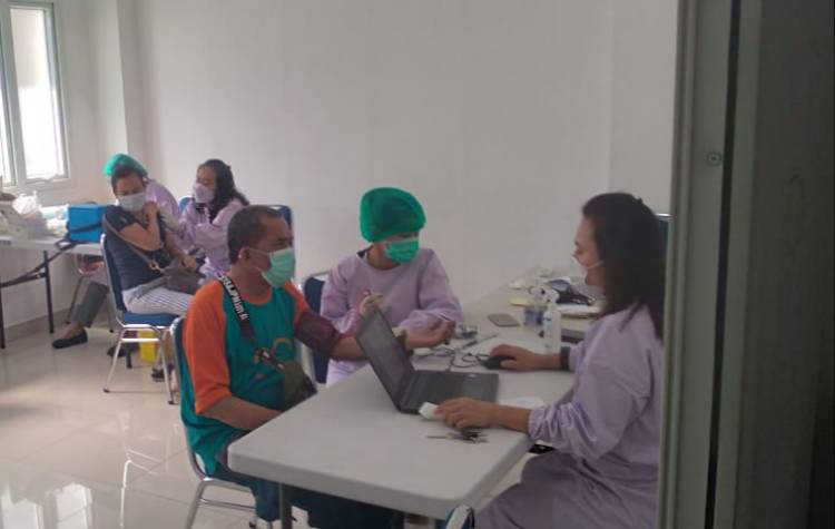 GKPI dan Pemko Medan Gelar Vaksinisasi Lansia Jemaat