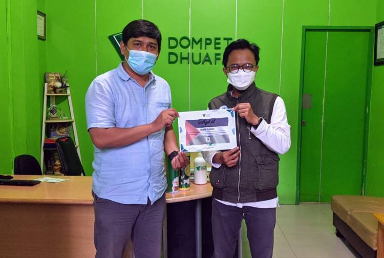 Sahabat Hijrahkuu Salurkan Bantuan untuk Palestina Lewat Dompet Dhuafa