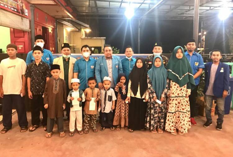 Safari Ramadhan: Wabup Terpilih Labusel Ajak KNPI Sumut Perangi Narkoba 