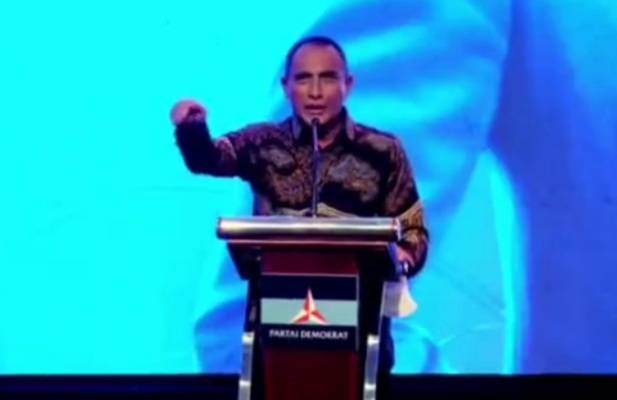 Depan Gubsu, Teriakan AHY Jadi Presiden Menggemah
