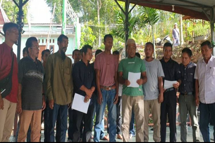 Soal PT. SMGP, Ini Pernyataan Sikap Tokoh Puncak Sorik Marapi 