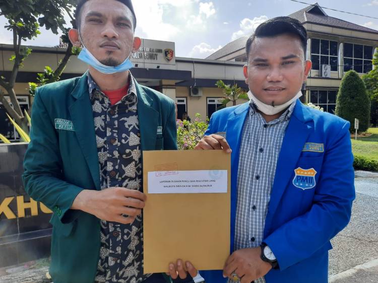 PMII dan HIMMAH Laporkan Dugaan Pungli & TPPU Walikota Sibolga ke Polisi