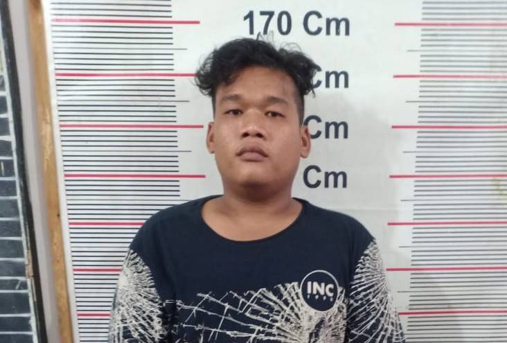 Aniaya Kawan Karna Nolak Beli Sabu, Tommy Gultom Akhirnya Mendekam di Polsek Besitang