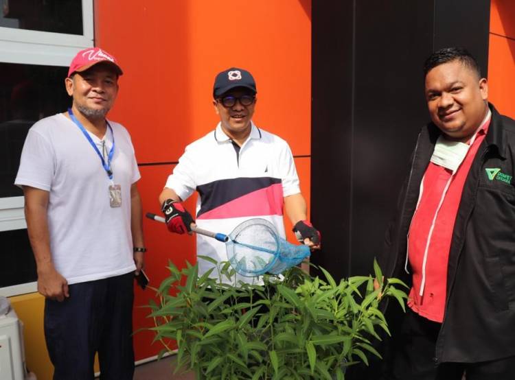 DDW dan BPBD Sumut Canangkan Kebun Pangan Keluarga di 33 Kabupaten Kota