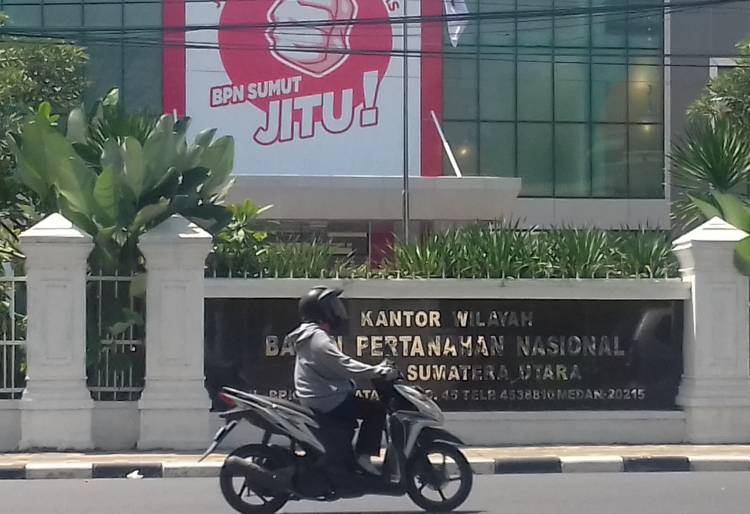 Mencurigakan, Ada Pertemuan Tertutup di BPN Sumut