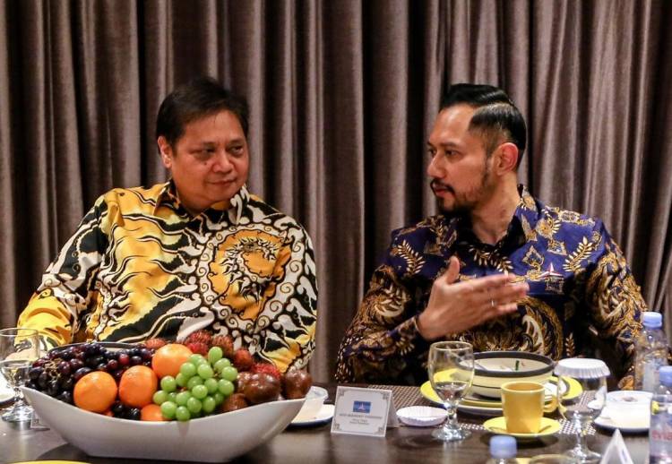 Bahas 2 Agenda Utama, AHY Bertemu Airlangga