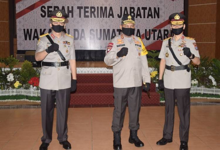  Sertijab Wakapoldasu, Irjen Sormin Ingatkan Brigjen Dadang Pernah Menjadi Kapolrestabes Medan