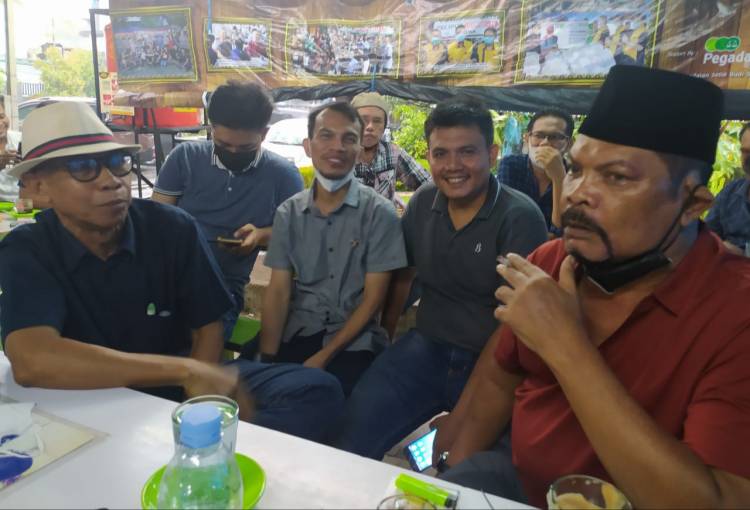 Senyum Rahudman di Warkop Jurnalis Medan, Buat Rencana Mandi ke Sibiru-biru