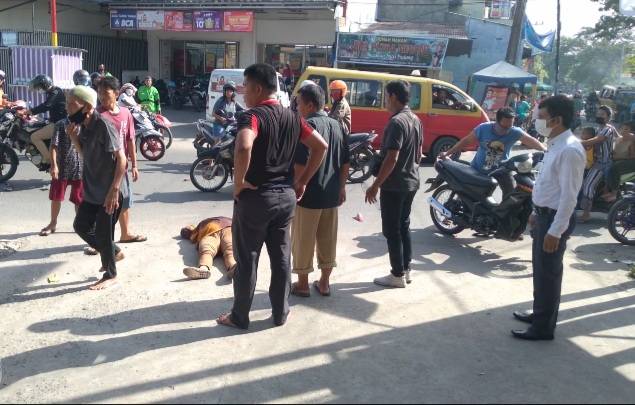 Tabrakan, 2 Bocah Luka Ringan Korban Lain Tak Bergerak, Kejadian Simpang Swadaya