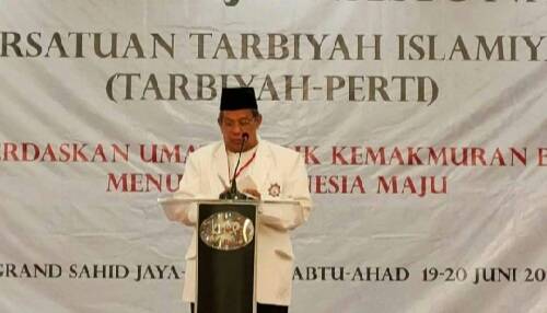 Wapres Amin Buka Rakernas II Tarbiyah Perti