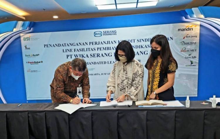 Bank Sumut Kucurkan Kredit Sindikasi Rp 400 Miliar di Proyek Tol Serang Panimbang