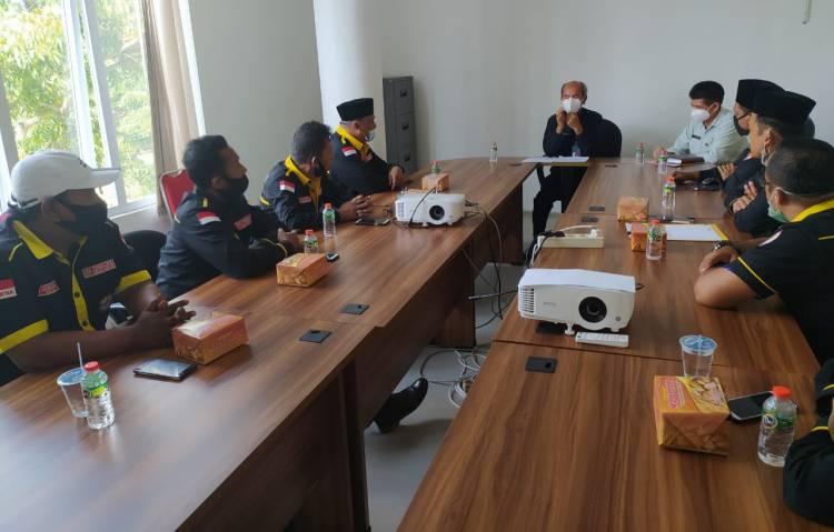 Kepala Inspektorat Sumut Terima Kunjungan DPW Pemuda NKRI