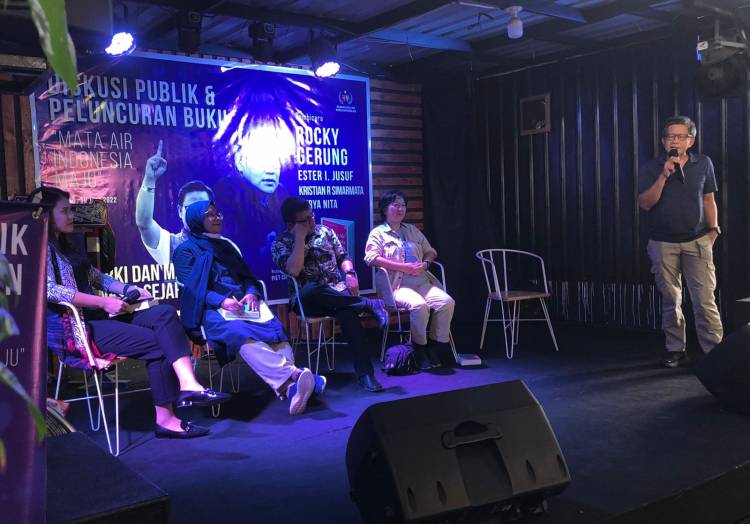 Peluncuran Buku 'Mata Air Indonesia Maju': Demokrasi Indonesia ke Depan Butuh Sosok Pemimpian yang Muda