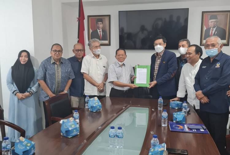 Relawan SASU Sampaikan Aspirasi, Harapkan NasDem Calonkan dan Menangkan Anies Baswedan di Pilpres 2024