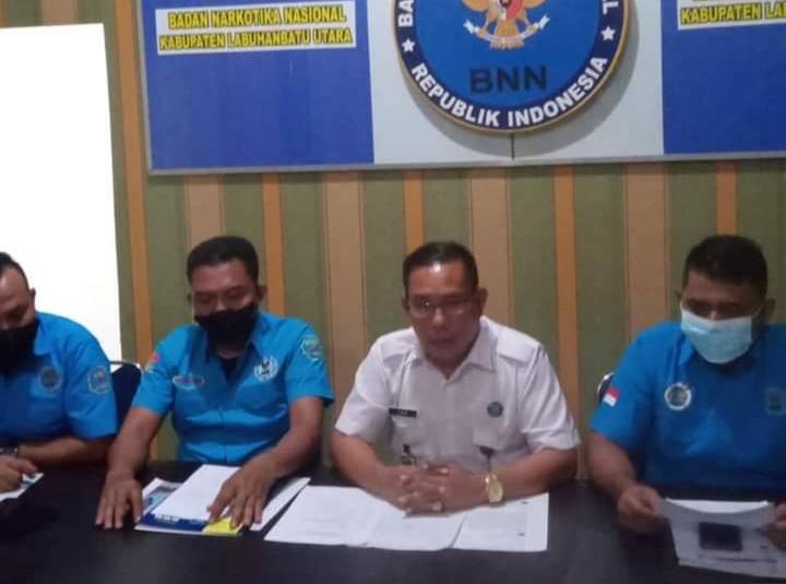 Dituduh '86' Bandar Sabu Rp 300 Juta,  BNNK Labura Tempuh Langkah Hukum