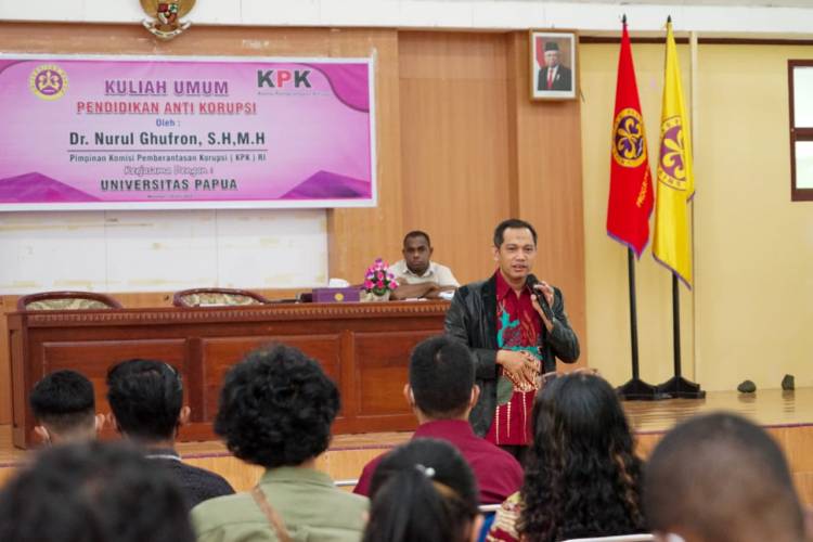 Majukan Papua, KPK Gencar Lakukan Pencegahan Korupsi
