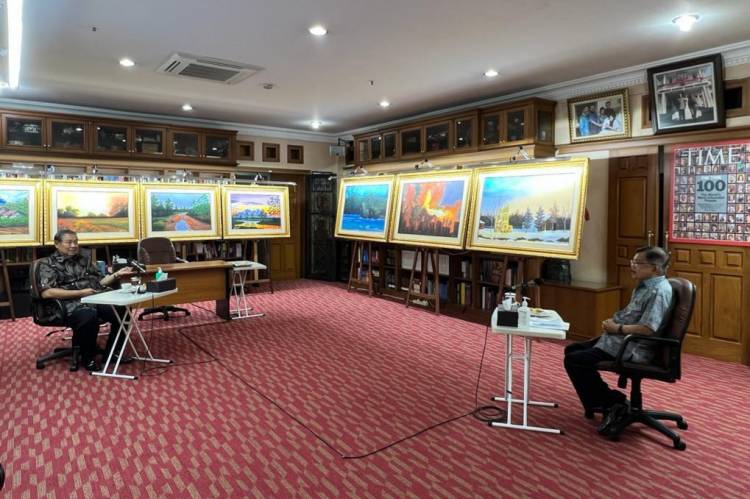 SBY Bertemu JK Untuk Indonesia Lebih Baik