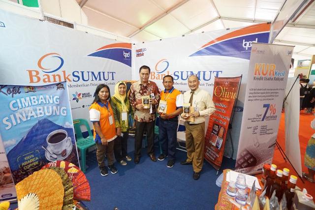 Bank Sumut Hadirkan Kopi Sinabung di Pekan Inovasi Sumut
