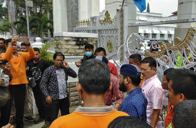 GMKI Desak Jokowi Cabut Izin 5 Perusahaan Perusak Danau Toba