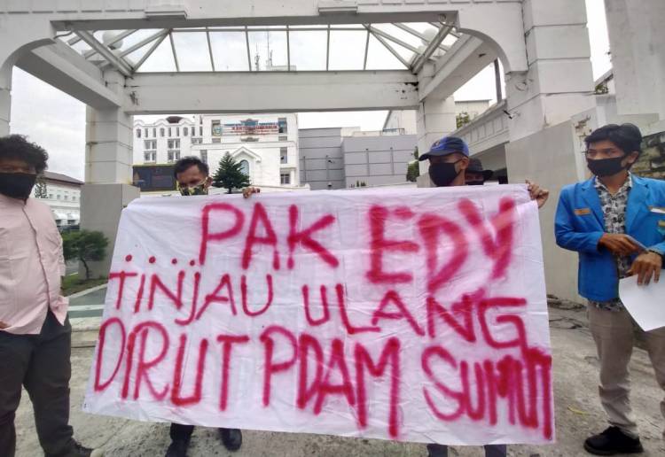 PMII Minta Gubsu Tinjau Ulang Pencopotan Dirut PDAM Tirtanadi, Ada Apa?