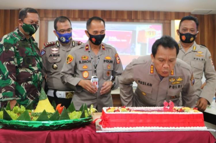 Alumni Akpol 1991 Rayakan 29 Tahun Masa Bakti di Polda Sumut