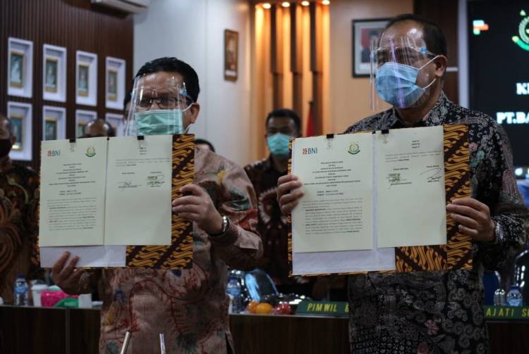 Kejatisu dan BNI Buat 6 PKS