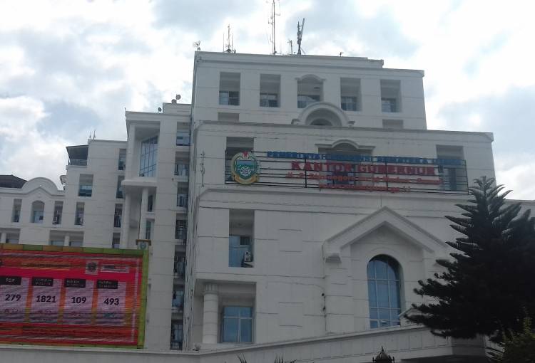 Rehab Kantor Gubsu, BKD dan BPKAD Sementara Pindah ke Bank Sumut