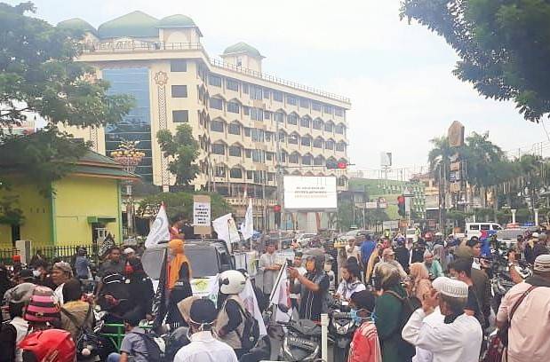 Aksi Konvoi Gayang PKI Keliling Kota Medan: Desak Pemerintah Batalkan RUU HIP