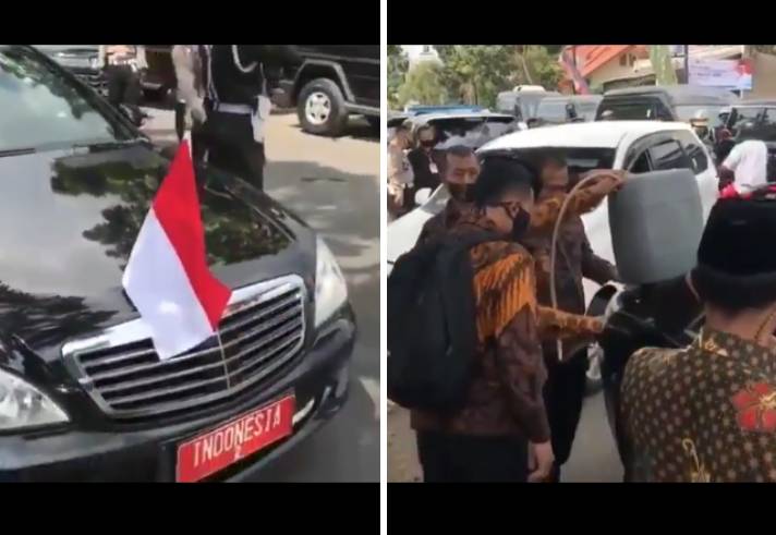 Mobil Wapres Isi BBM Pakai Jerigen di Pinggi Jalan, Ini Penjelasan KSWP