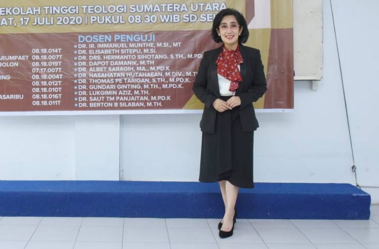 Ketua Cabang Bhayangkari Sergai Lulus Pasca Sarjana di STTSU